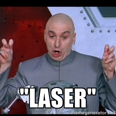 dr evil laser gif